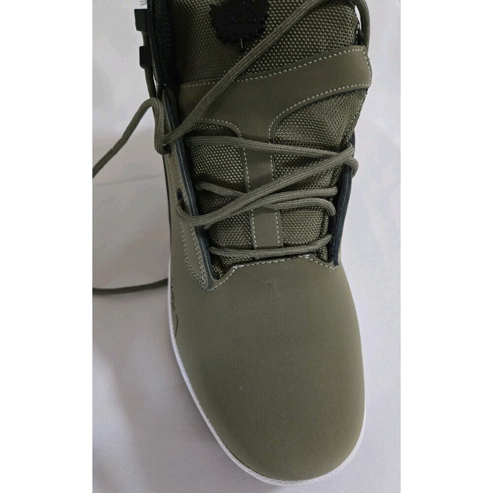 K1x H1ke Green Suede Men's Boots Size 10 US New - Picture 2 of 6
